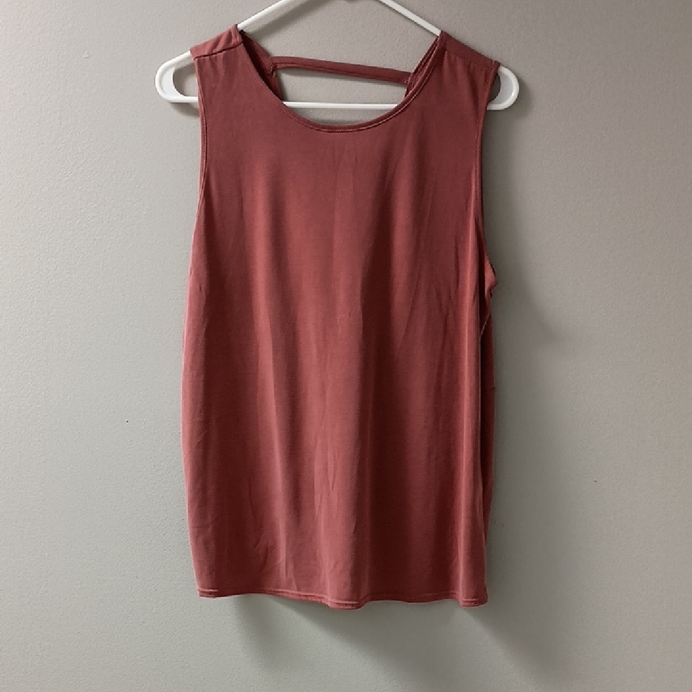 Sleeveless Pink Top